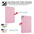 thumbnail image 3 of SaniMore iPad 10.9 Inch Case 2022 (New 10th Generation), [Full Protection] [Slim & Lightweight] PU Leather Case with Auto Sleep/Wake & Kickstand Feature Smart Cover for iPad 10th Gen 2022, Pink, 3 of 6