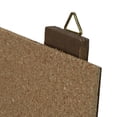 thumbnail image 3 of Avon 24" Black Hanging Combination Chalkboard, Corkboard, and Hooks, 3 of 3
