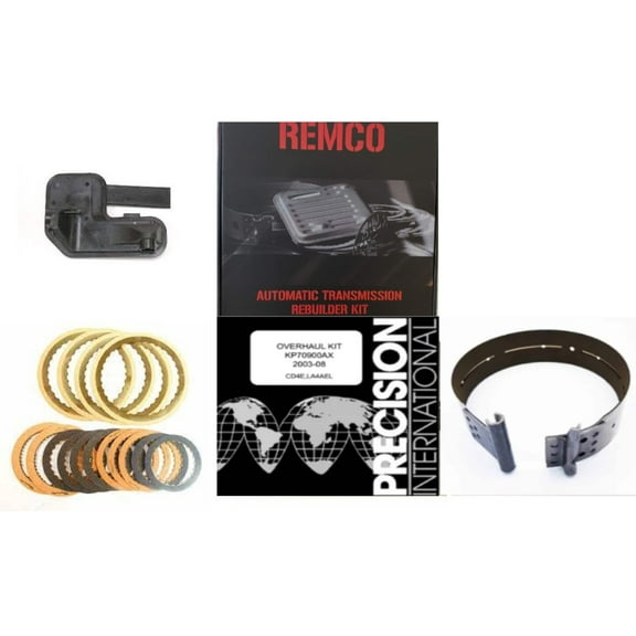 CD4E(03-UP) TRANSMISSION REBUILT KIT WITH OVERHAULT KIT CLUTCHES FRONT BAND PUMP BUSHING AND FILTER