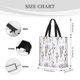 thumbnail image 3 of Easygdp Lavender Flowers Bolsa Tote para Mujer, Bolso de Hombro para Trabajo, Playa, Viajes, Compras y Supermercado, 3 of 7