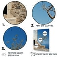thumbnail image 3 of Designart "Simplistic Coastal Tree View" Tree Floater Framed Wall Decor, 3 of 5