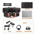 thumbnail image 3 of DJ Controller Bag, Foam Padding DJ Controller Case 2 Pockets  for Travel, 3 of 7