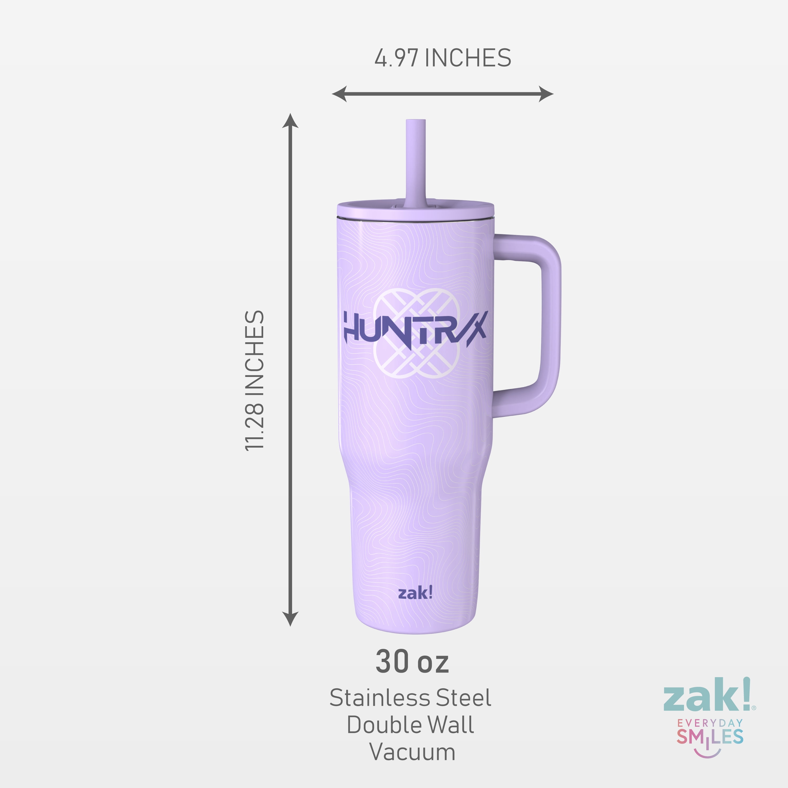 Zak Designs 30oz Kpop Demon Hunters Double Wall Stainless Steel