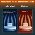 thumbnail image 3 of Full Body Dryer Machine, Body Dryer After Shower, Negative Ions Body Heater Blow Dryer with Gravity Sensor, Cold/hot Air Adjustment and Dust Filter, Foot Touch Control, for Women/Mom/Girls, 3 of 5