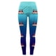 thumbnail image 3 of MKLEKYY Leggings para mujer Leggings para mujer Leggings de entrenamiento Pantalones con estampado navideño de bloques de color Leggings suaves y elásticos 2225, 3 of 4