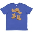 thumbnail image 3 of Inktastic Western Style Boy Boots Youth T-Shirt, 3 of 5