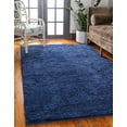 thumbnail image 2 of Unique Loom Solo Collection Solid Plush Kids Area Rug, 3' 3" x 5' 3", Navy Blue, 2 of 10