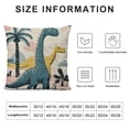 thumbnail image 5 of FUMJ Dinosaurs Decorative Throw Pillow Cover Cute Animal Cartoon Dinosaurs Couch Pillow Case Cushion Covers for Home Sofa Bedroom Car Office, 5 of 5