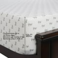 thumbnail image 3 of HOMETRENDS 4-Piece Parisenne Bow Flannel Sheet Set, Double, 3 of 6