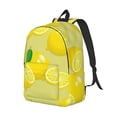 thumbnail image 2 of Yiaed Bright Lemons Print Backpack, Premium Laptop Backpack, Travel Backpack for Women, Lightweight Backpacks, Comfortable Back Pack-Small, 2 of 5