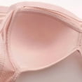 thumbnail image 4 of felwors Bras for Older Women Plus Size No Underwire Full Coverage Breathable Cotton Bra Front Closure Padded Bralettes(Light Yellow, 36), 4 of 6