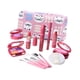 thumbnail image 3 of Kits de maquillaje de simulación, juego de cosméticos, juguetes de aprendizaje temprano para niñas, juguete de maquillaje 14 piezas B, 3 of 9
