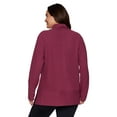 thumbnail image 2 of RBX Active Women's Plus Size Quilted Cowl Neck Pullover Tunic, 2 of 5