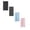 BK1 1PCS & BK2 1PCS & Pink 1PCS & Blue 1PCS, variant on YWIYIUD 1Pack Long Stretch Back Sponge with Rope Handles Back Scrubber Body Bath Sponge Mesh Exfoliating Body Scrub Stretch BraidedLoofah for Men Women