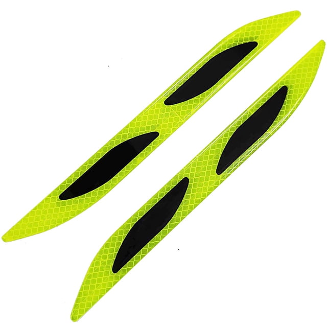 Pegatinas decorativas reflectantes para coche, patrón de fibra de carbono, puerta, cuenco, espejo retrovisor, rueda, ceja, parachoques, parachoques