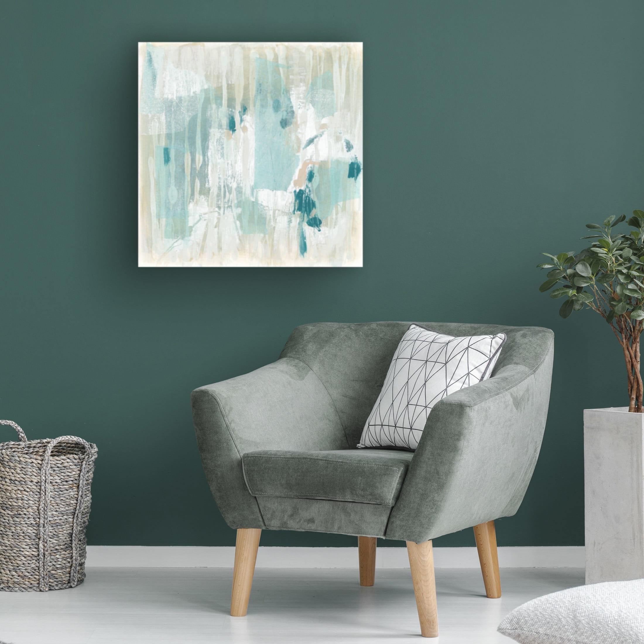 Trademark Fine Art June Erica Vess  Parallel Mist I Canvas Wall Art