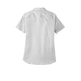 thumbnail image 4 of Port Authority LW809 Ladies Short Sleeve SuperPro React Twill Shirt, White, 3XL, 4 of 4
