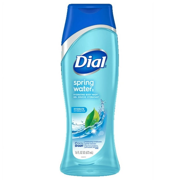 Dial Hydrating Body Wash, Spring Water 16 oz (Pack of 2)