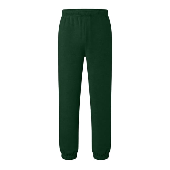Mens Wide Leg Pants Relaxed Fit Joggers with Straight Pocket Design Pants