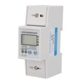 thumbnail image 4 of Medidor electrónico de K Wh, medidor eléctrico monofásico 2P LCD, medidor de energía Din, diseño a prueba de futuro, 4 of 9