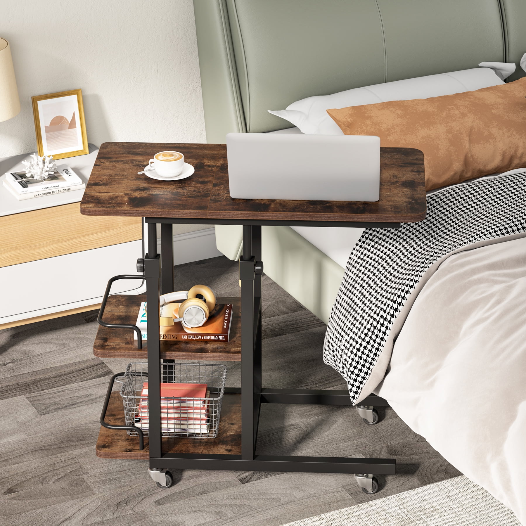 Height adjustable c table deals