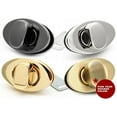 thumbnail image 5 of 1 1/2 Inches Oval Turn Lock Clasp Purse Closure Twist Lock Bag Making Accessories L94 (Gold), 5 of 5