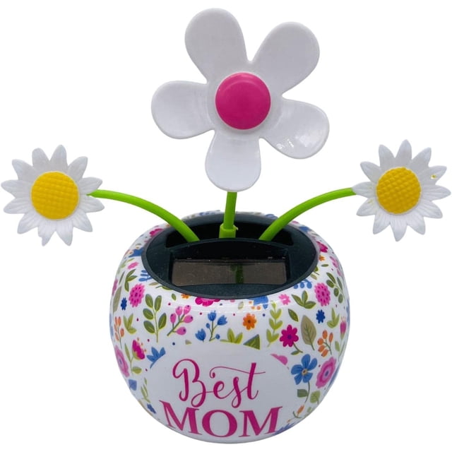 Solar Dancer Figure,Solar Powered Dancing Car Dashboard Decor,Solar Dancing Flower Solar Dancing Solar Toys Solar Powered Toys Car Swinging Dancing Toy Car Windowsill Home Desk Decor Solar Power Kits