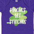 thumbnail image 4 of Inktastic St. Patrick's Day Pinches Get Stitches Boys or Girls Baby Bodysuit, 4 of 5