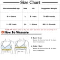 thumbnail image 3 of ATOGUTA Sport Cami Bras for Teens Girls Training Bras 9-13 with Adjustable Straps Fixed Pads, 3 of 5