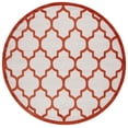 thumbnail image 3 of Safavieh Amherst Roderick Geometric Area Rug, Beige/Orange, 7' x 7' Round, 3 of 10