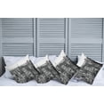 thumbnail image 2 of Ambesonne Landscape Throw Pillow Cover 4 Pack, New York Manhattan, 24", Grey, 2 of 5