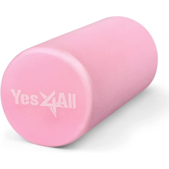 Yes4All 12inch Exercise Foam Roller EVA Pink
