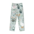 thumbnail image 4 of Fotbe Goose and Doodle Flowers Men's Pajama Pants,Sleepwear Pants,Pj Bottoms Drawstring And Pockets-Large, 4 of 9