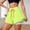 Yellow, variant on HAIJIE Swim Shorts Women Stretchy High Waisted Beach Shorts Women's Shorts for Women Girls Upf 50 Swimsuit Bottoms with Liner