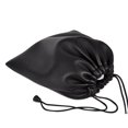 thumbnail image 2 of Headphone Storage Bag Big Capacity Headband Bags Artificial Leather Pouch Waterproof Protective Headphone Pouch (Black), 2 of 8