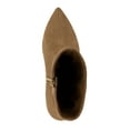 thumbnail image 3 of Bella Vita Womens Danielle Suede Heels Dress Boots Tan 12 Extra Wide (E+, WW), 3 of 3