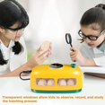thumbnail image 3 of Egg Incubator, 8 Eggs Incubator With Led Candler Temperature Humidity Control And Display, Digital Incubator Educational Tool For Chicken Duck Goose Q, 3 of 5