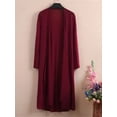thumbnail image 7 of Spring Summer Sun Protection Clothing Women Long Cardigan Female Cardigans Long Sleeve Loose Coat Jacket Ladies Shawl Outerwear, 7 of 7