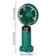 thumbnail image 3 of Ventilador Multifuncional Para Exteriores Con Luz Ventilador Con Batería De Gran Capacidad De Sobremesa Y Portátil Uso Dispositivo Portátil De Bajo Ruido, 3 of 6