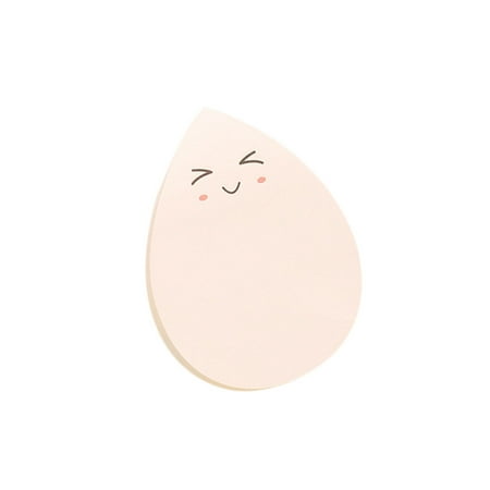 Face Stationery - Smile Face Office Supplies Sticky Label Post-it Note Paper School Stationery