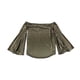 thumbnail image 1 of bar III Blusa sin mangas con brillo para mujer, Metálica, XS, 1 of 2