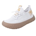thumbnail image 5 of Rokment Womens Chunky Platform Walking Shoes Wide Width Comfortable Knit Athletic Running Hiking Trainners Breathable Low Top Flat Casual Sneakers, 5 of 8