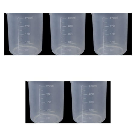 

20pcs 50ml 150ml 250ml 500ml Measuring Cup Tool Clear Plastic Laboratory Measuring Cup [Bag]