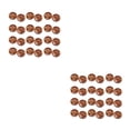 thumbnail image 3 of Inteprter 50 piezas botón de Hallow Color sólido elegante DIY suéter camisa costura tejido sujetador Snap accesorios café Café 2piezas, 3 of 6