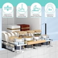thumbnail image 3 of Expandable Pull Out Cabinet Organizer Slide Out Drawers for Kitchen Cabinets .~.&#W x .&#&#D Pull Out Drawers for Kitchen Cabinets, 3 of 9