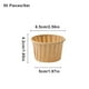 thumbnail image 5 of Bearachild 50 piezas de tazas redondas para muffins de papel de aluminio para pasteles y magdalenas, herramientas para envolver, bandeja para cocinar, Cocina y Comedor oro Bearachild HA010050-04, 5 of 6