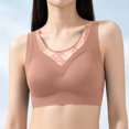 thumbnail image 6 of Byworldtasic Wireless Bra for Women Push Up Seamless Bras Full Coverage Comfort Plus Size Tshirt Bras, 6 of 8