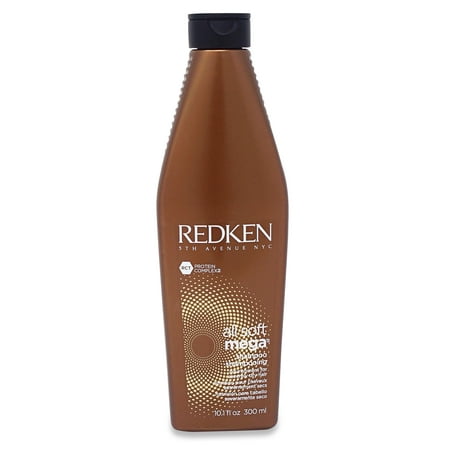 Redken All Soft Mega Shampoo 10.1oz/ 300ml (Best Men's Shampoo For Soft Hair)