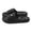 Black, variant on Bathroom Shower Slippers for Women Men with Holes Indoor House Shoes Non Slip Open Toe Quick-Dry Bath Water Slides Pool Spa Sandals