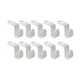 thumbnail image 1 of Kids Hangers Plastic Home Hanger Connection Hook Plastic Stackable Link Buckle Hook 10Pc, 1 of 9